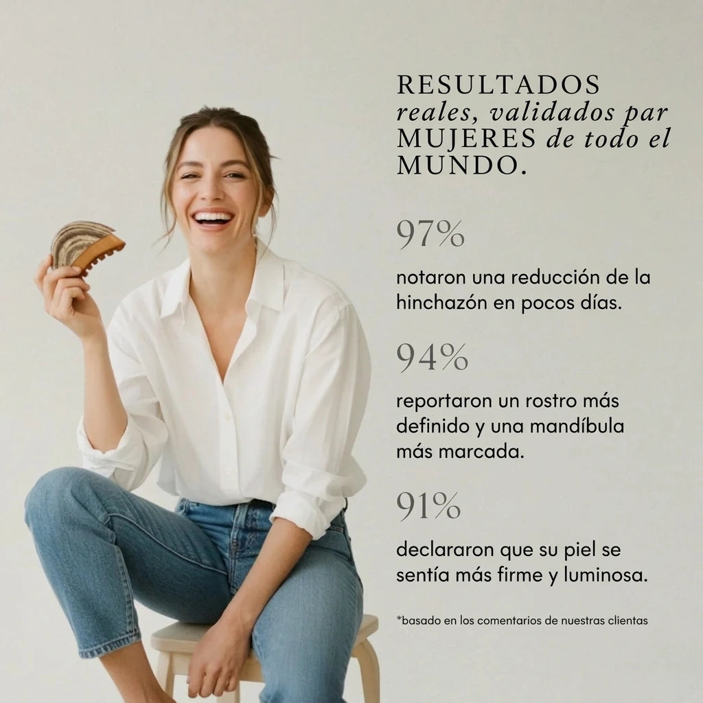 DRAINA™ – Cepillo de Drenaje Linfático Facial