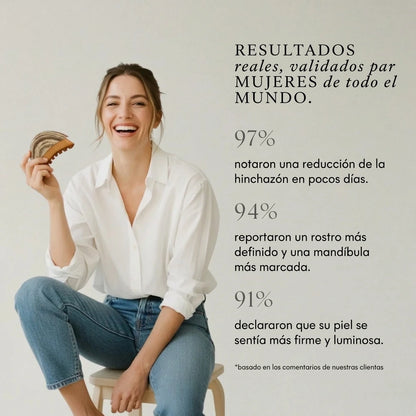 DRAINA™ – Cepillo de Drenaje Linfático Facial