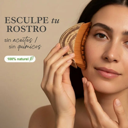 DRAINA™ – Cepillo de Drenaje Linfático Facial