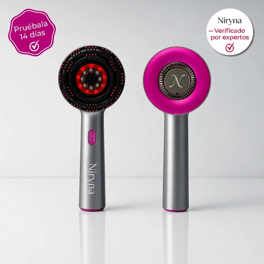 NIRYNA GlowBrush – Rutina Capilar 3 en 1