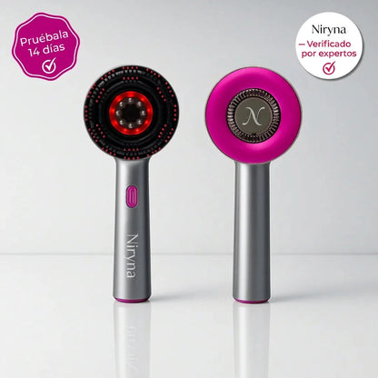 NIRYNA GlowBrush – Rutina Capilar 3 en 1
