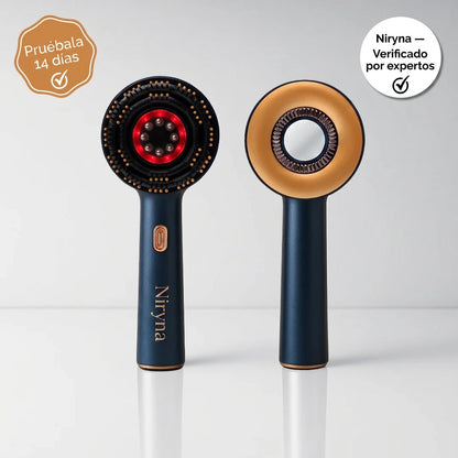 NIRYNA GlowBrush – Rutina Capilar 3 en 1