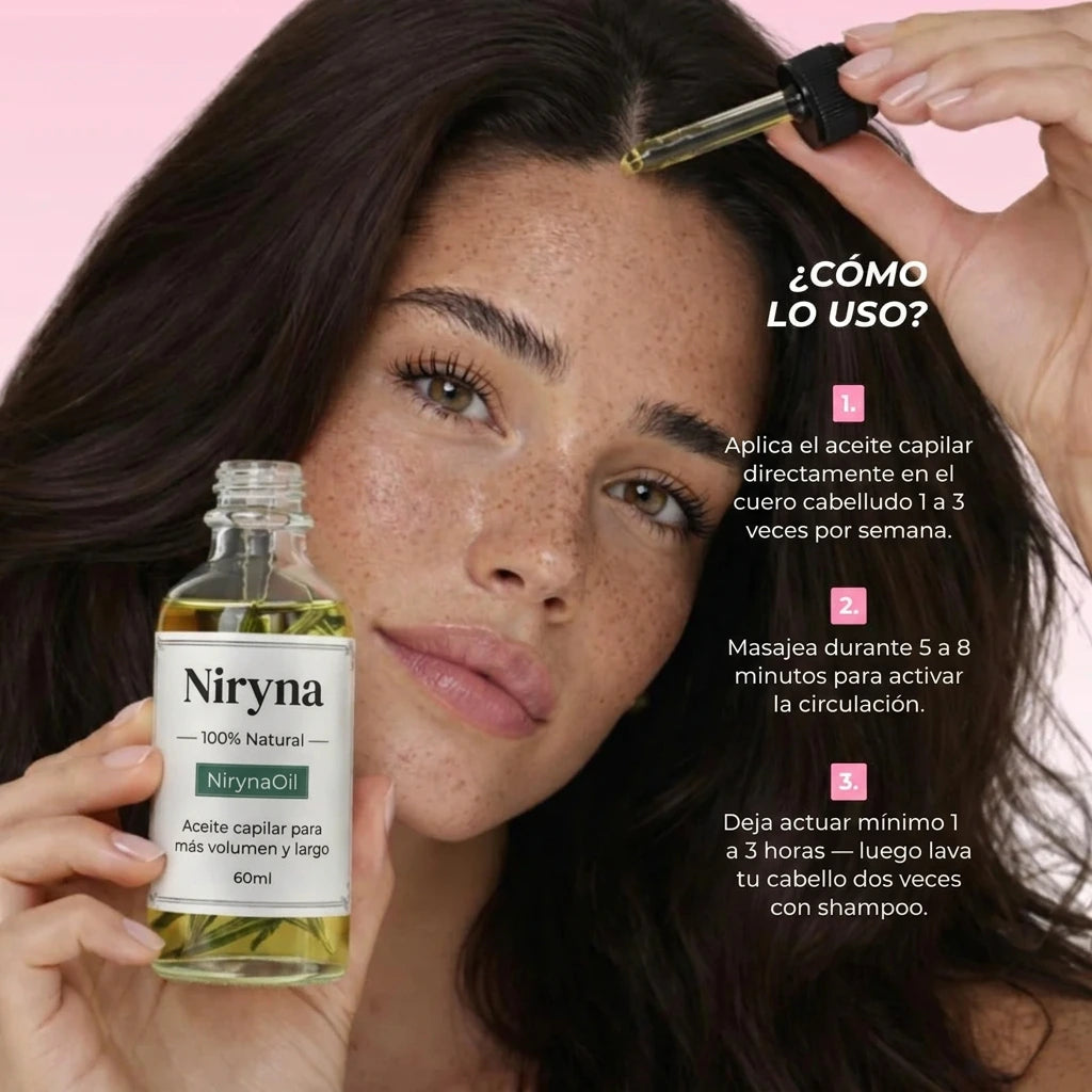 NirynaOil – Aceite Capilar 100% Natural