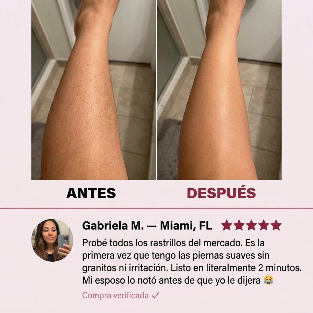 Rasuradora 4D — Piel Suave Sin Irritación en 2 Minutos