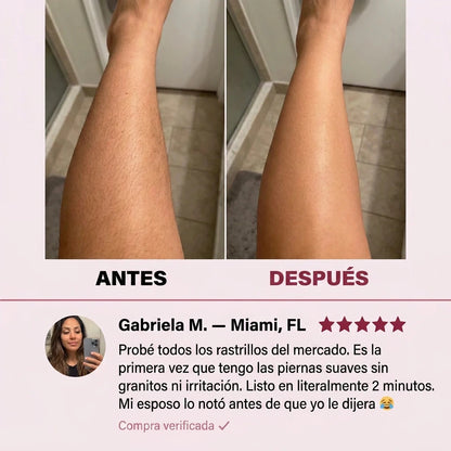 Rasuradora 4D — Piel Suave Sin Irritación en 2 Minutos