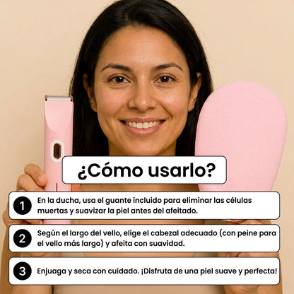 Afeitadora 2 en 1 para Cuerpo y Zona Íntima Niryna™
