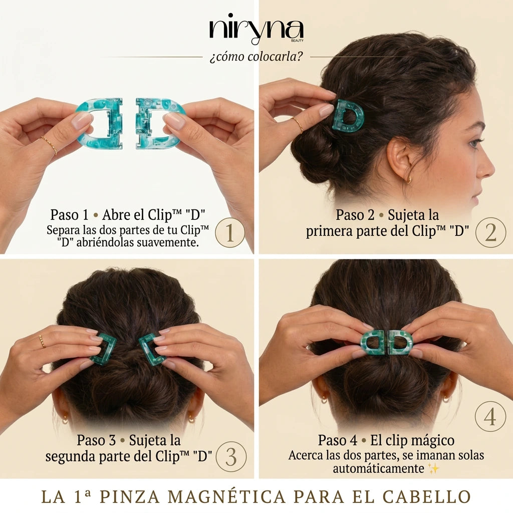 Clip "D" — Pinza Magnética