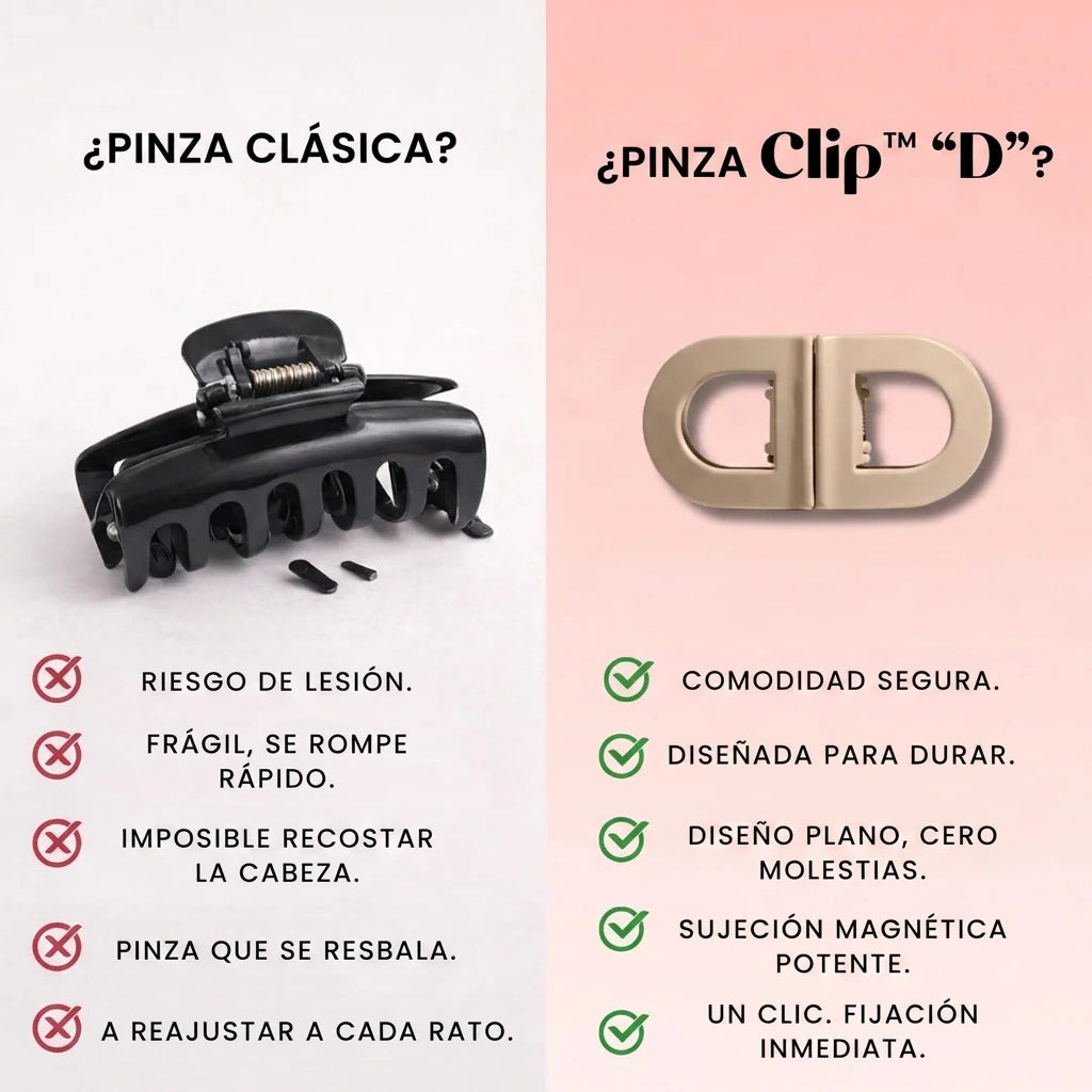 Clip "D" — Pinza Magnética